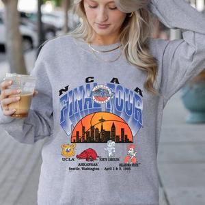 Ucla North Arkansas Sweatshirt, Unisex Shirt, 1995 Fianl Four Sport Shirt